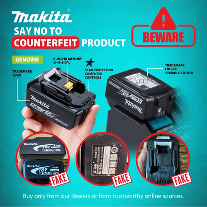Makita 18V 6Ah Replacement Lithium Battery💎