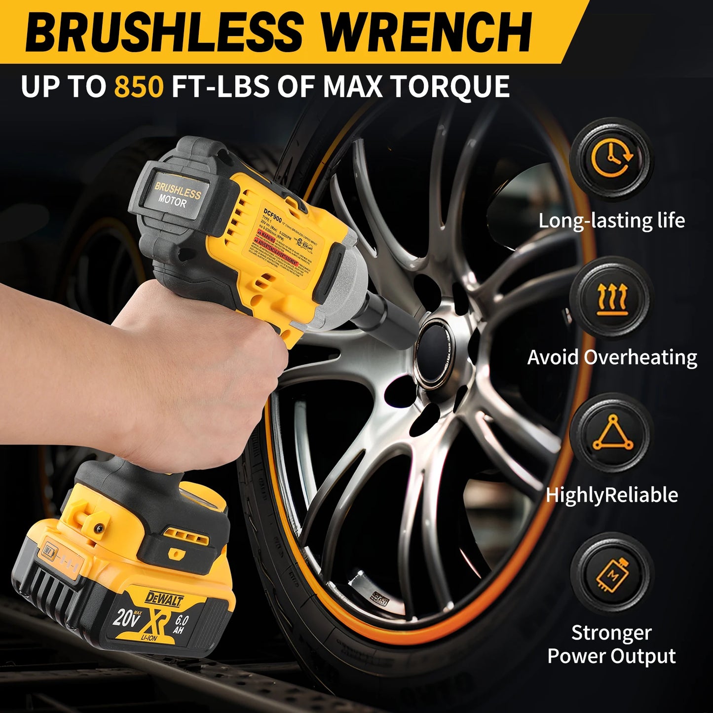 Dewalt DCF 1/2" Brushless Impact Wrench