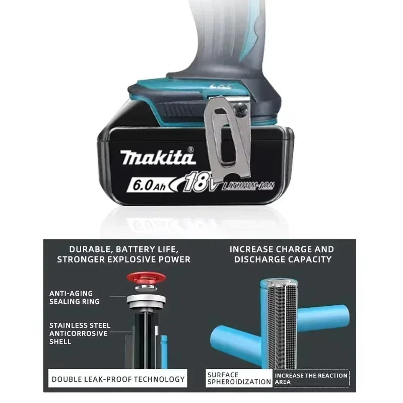 Makita 18V 6Ah Replacement Lithium Battery💎