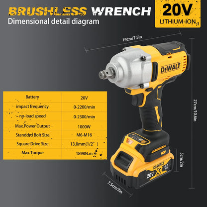 Dewalt DCF 1/2" Brushless Impact Wrench