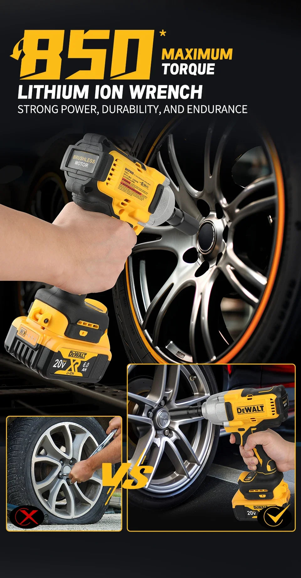 Dewalt DCF 1/2" Brushless Impact Wrench